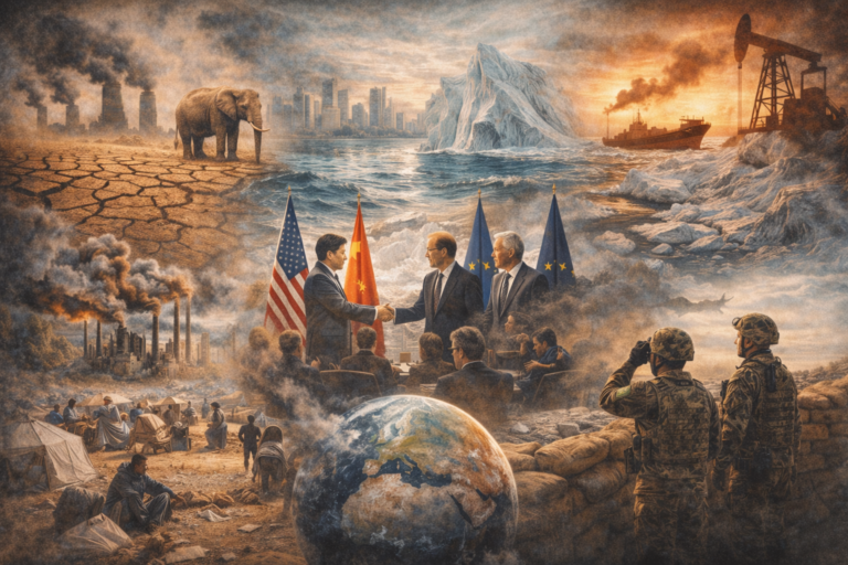 géopolitique du climat changement climatique tensions internationales ressources énergétiques