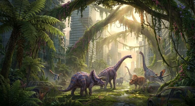 distribution de jurassic world : renaissance